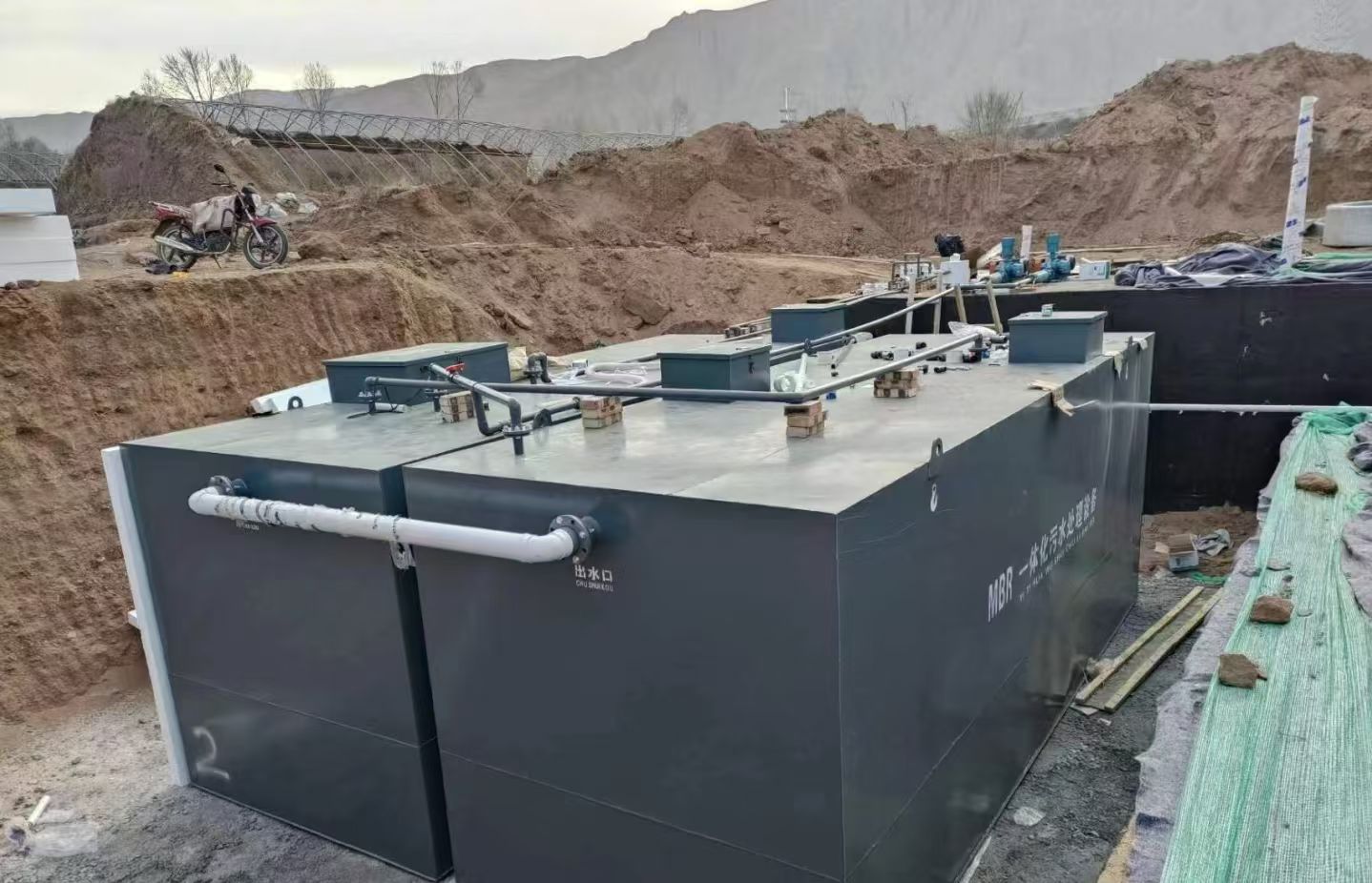 金塔MBR一体化污水处理设备